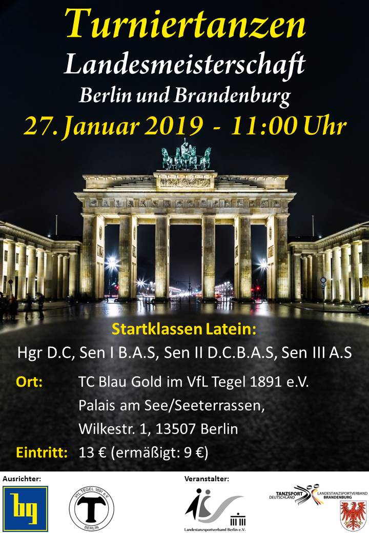 Landesmeisterschaft Plakat 2019 LTV